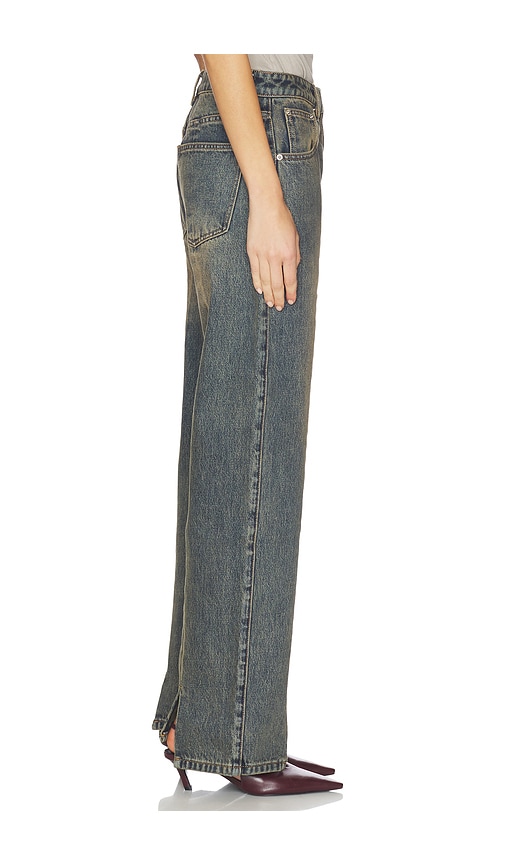  Mimchik Jeans Split Hem In Blue. Größe 25. Also In 26, 27, 29. 