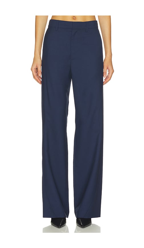 Mimchik Twist Trouser In Navy