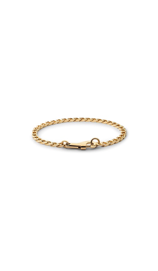 Miansai 4Mm Snap Chain Bracelet in Metallic Gold. - size L (also in M)