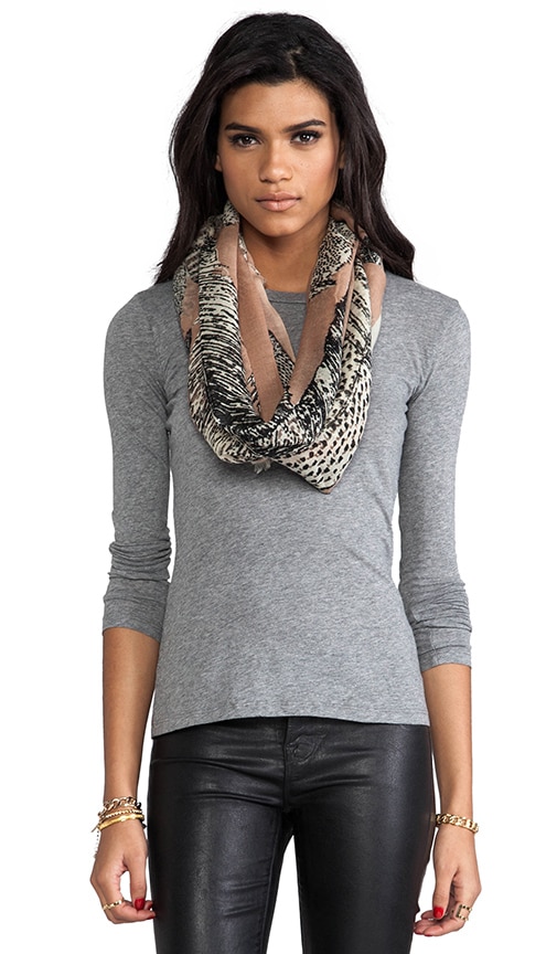Painted Feathers Scarf