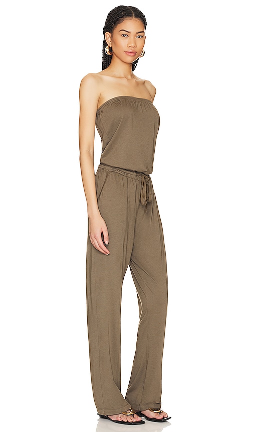 michael stars strapless jumpsuit