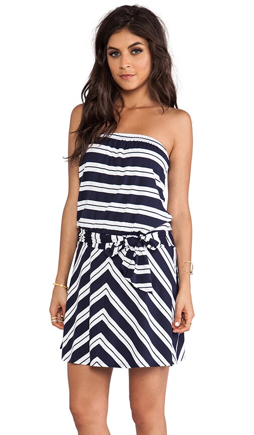 Suzette Strapless Tie Waist Dress