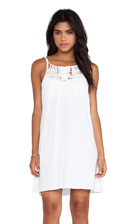 Macrame Yoke Dress