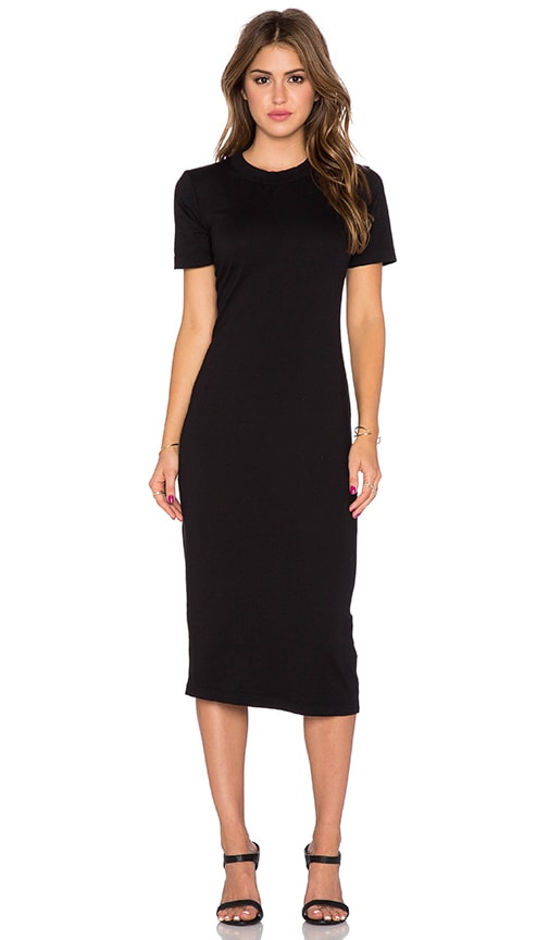 michael stars short sleeve scrunch dress