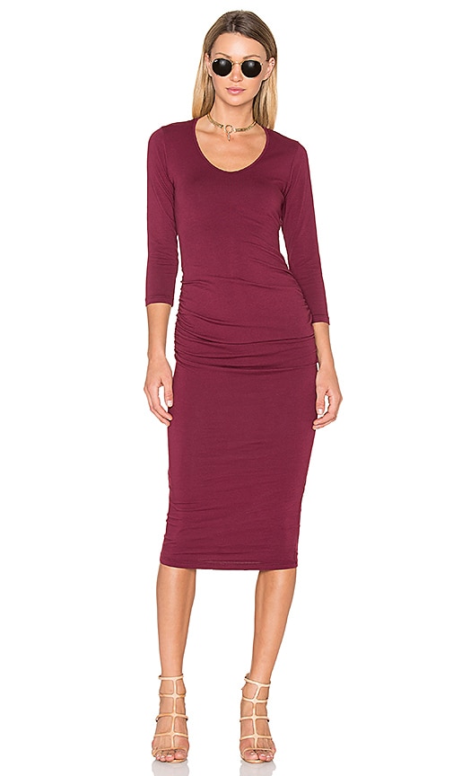 michael stars ruched dress