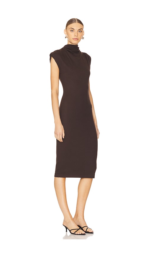 Shop Michael Stars Iolanda Midi Dress In Java