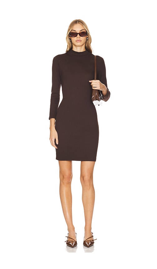 Shop Michael Stars Maggie Mini Dress In Java