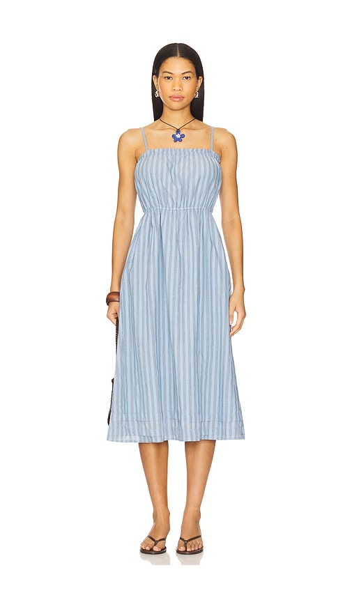 Michael Stars Glenda Strappy Maxi Dress In Multi