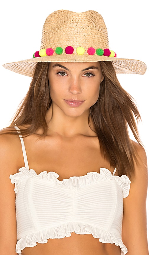 Pom Pompeii Wide Brim Hat