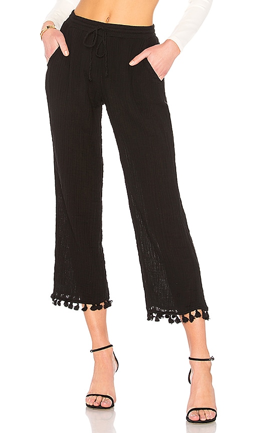 Double Gauze Tassel Pant