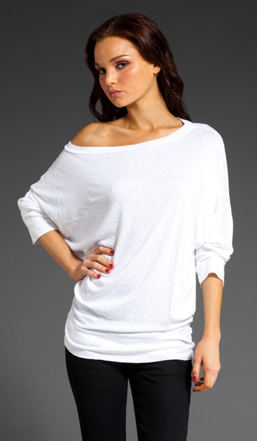 Slub Sweatshirt Tee