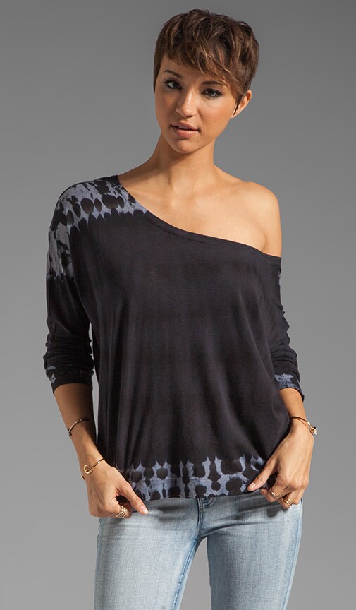 Rain Storm Wash Long Sleeve Crop Top