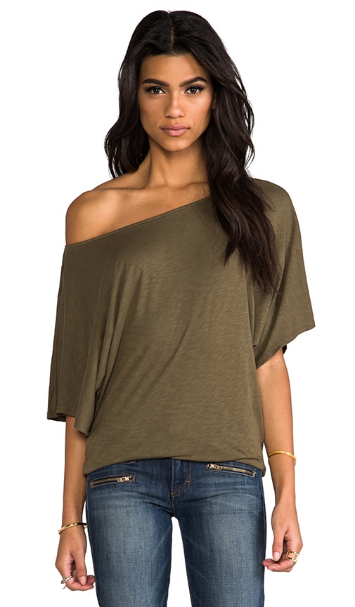 off shoulder dolman top