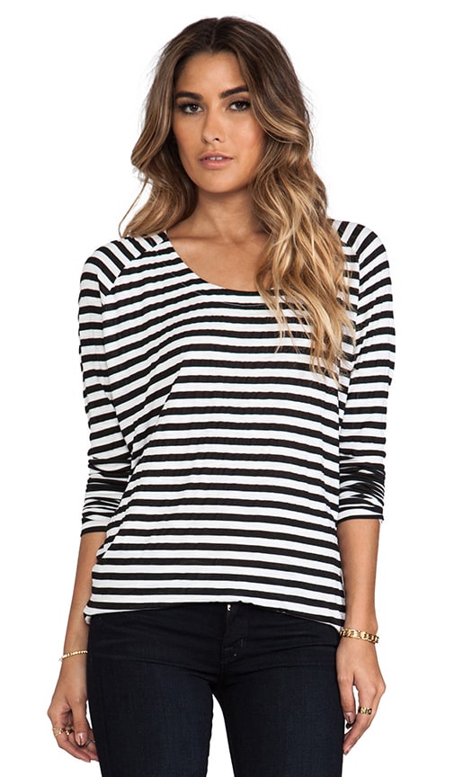 Long Sleeve Drape Back top