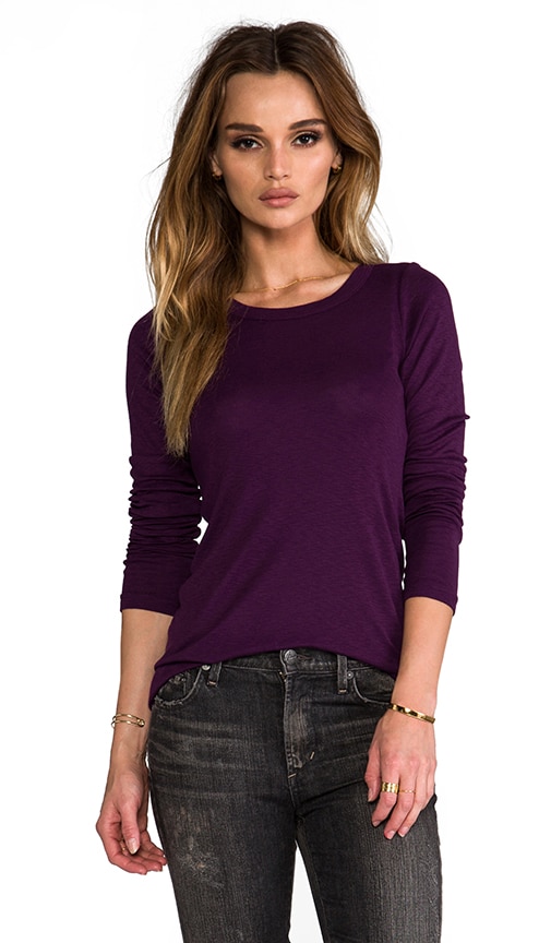 Long Sleeve Band Crew