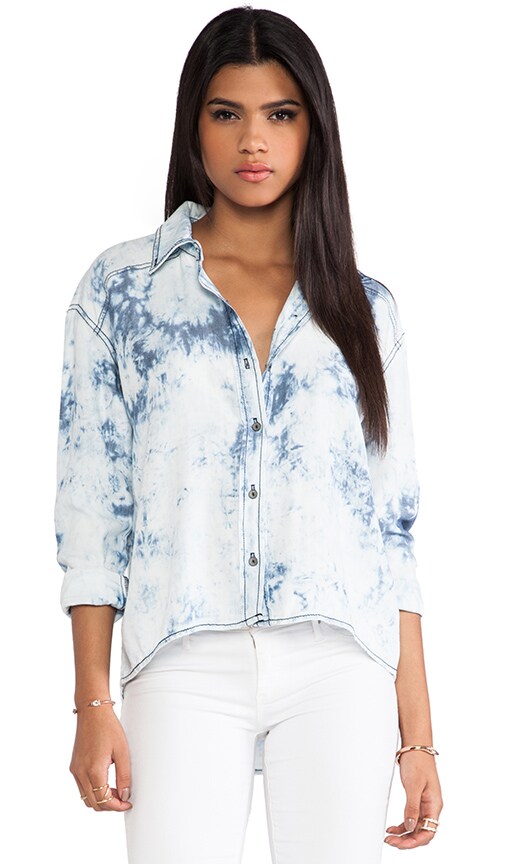 High Low Button Down Shirt