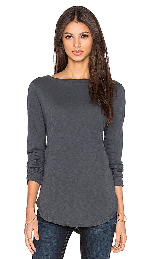 Long Sleeve Boatneck Tunic