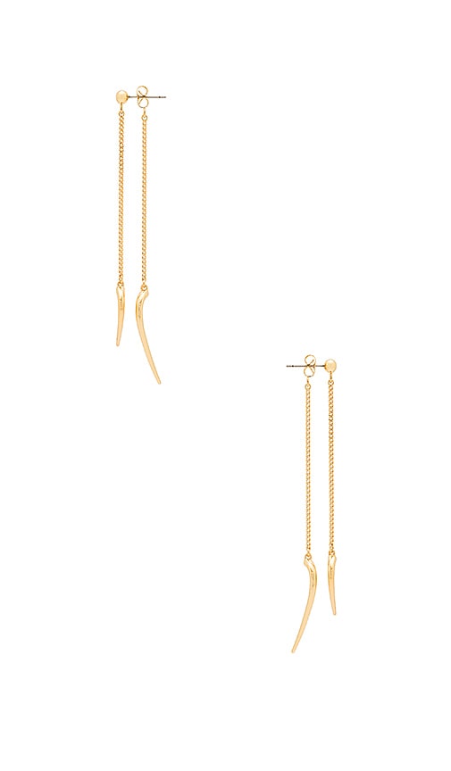 Double Talon Drop Earrings