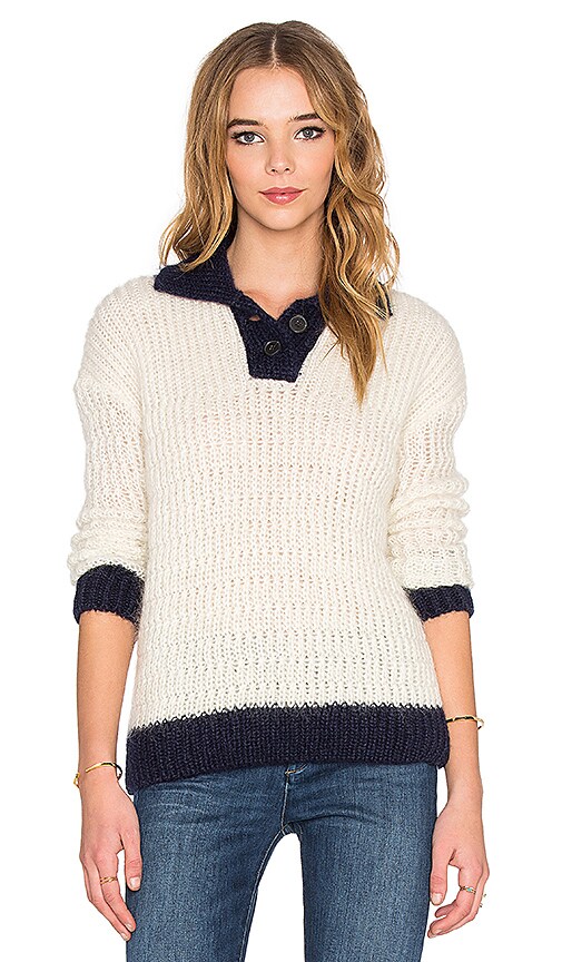 cozy nautical sweater