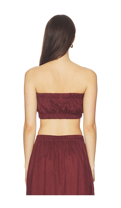  Mikoh Trägerloses Top Marlion In Brown. Größe 1/s. Also In 2/m, 3/l. 