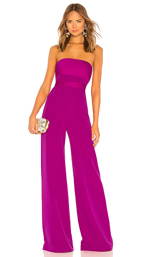 MILLY Brooke Jumpsuit in Magenta | REVOLVE