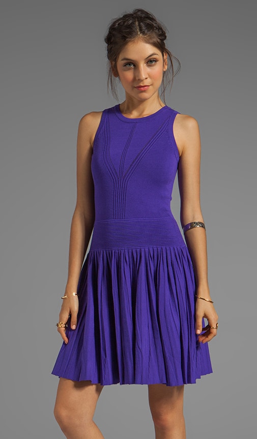 April Knits Josephine Pleated Dress