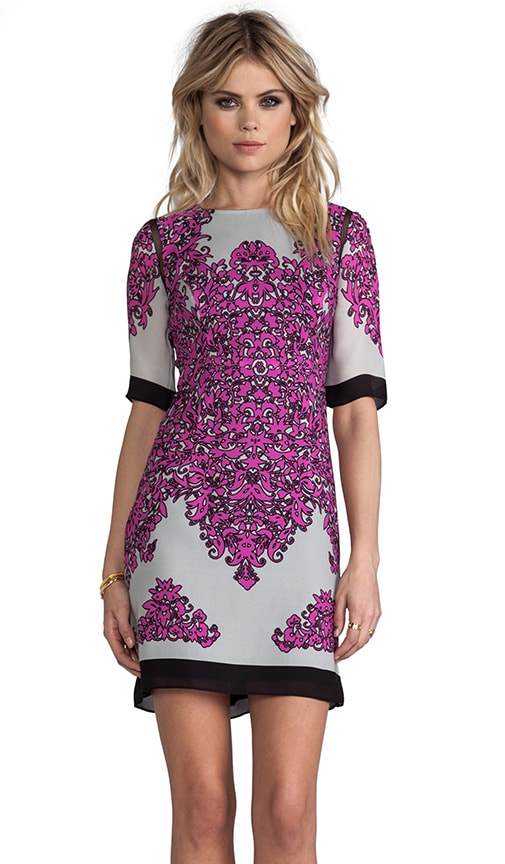 Oranamentale Print Blaire Combo Shift Dress