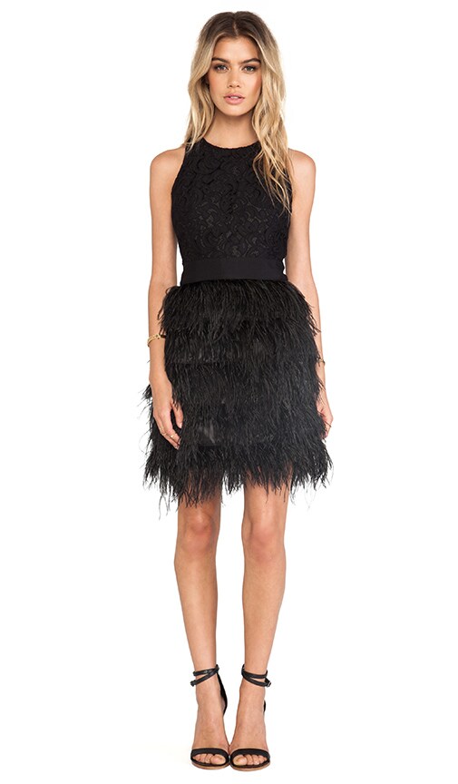 Milly blair feather dress Clearance