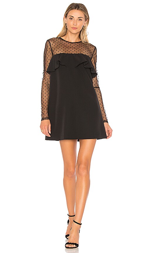 MILLY Sophie Dress in Black | REVOLVE