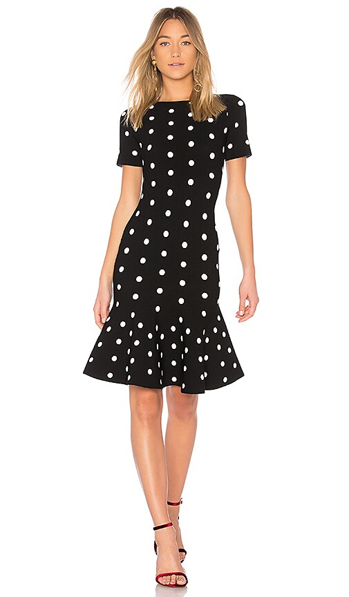 Milly polka dot dress sale