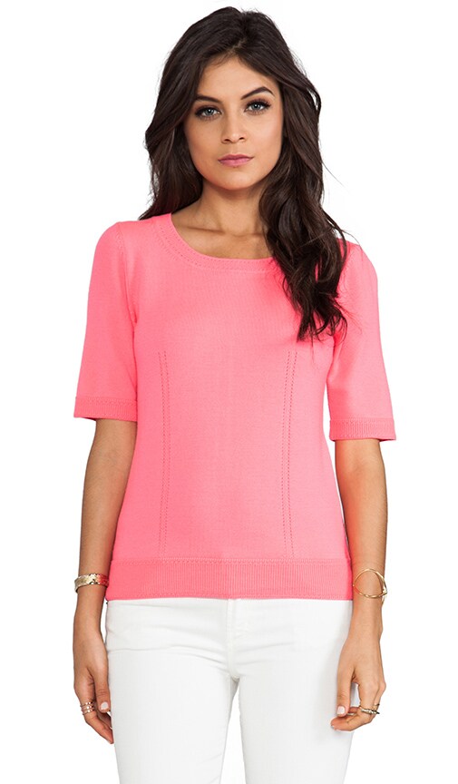 Knit Zip Back Sweater
