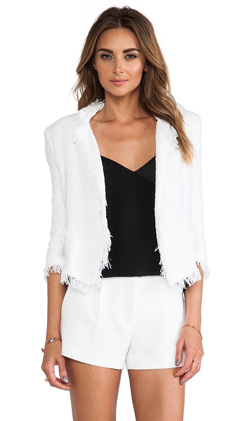 Double Breasted Cropped Blazer