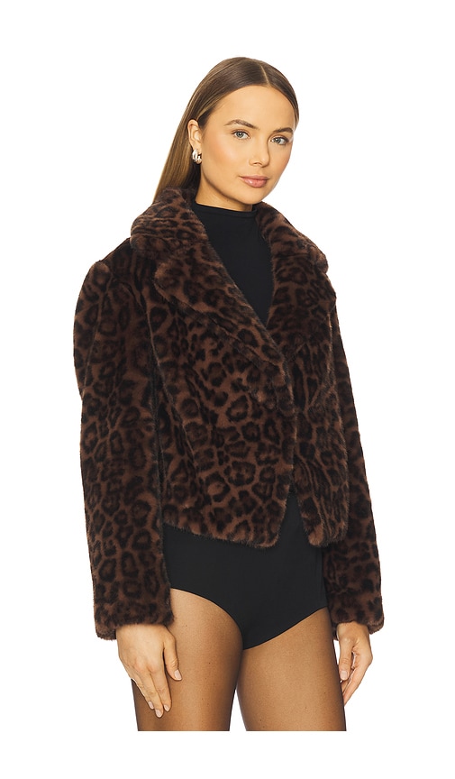  Milly Kunstfelljacke Arya In Brown. Größe P. Also In S, M. 
