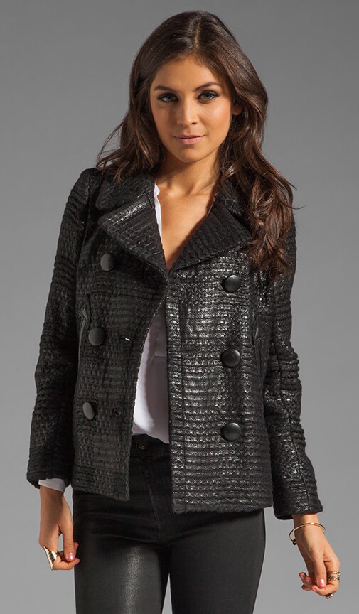 Buffalo Check Montparnasse Peacoat