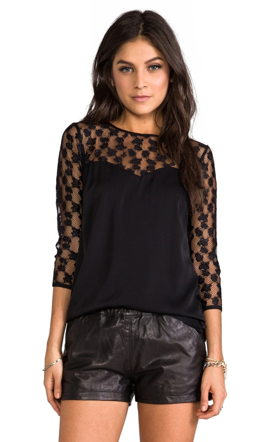Cheetah Lurex Top