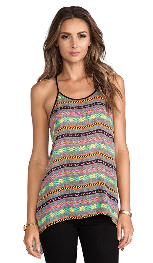 Aztect Couture Tweed Fly-away Top