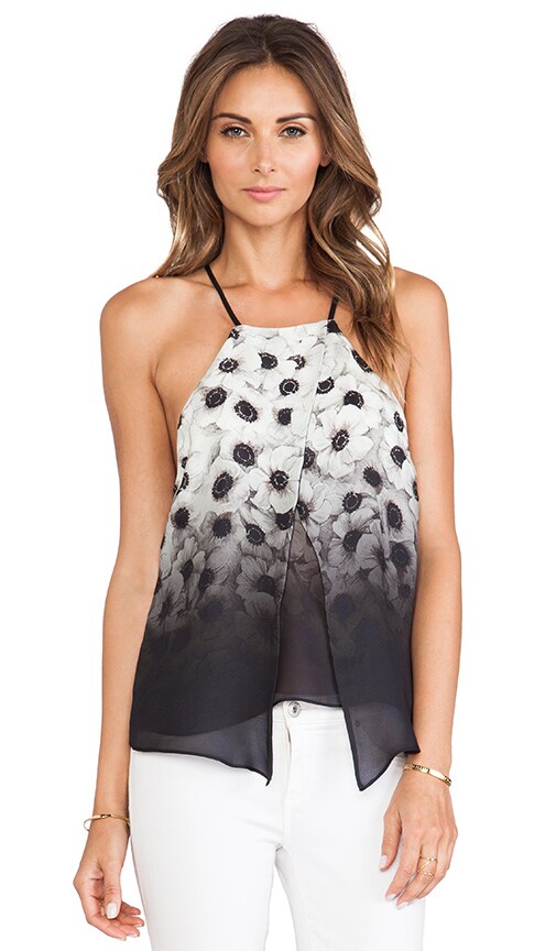 Ombre Camellia Crossover Tank