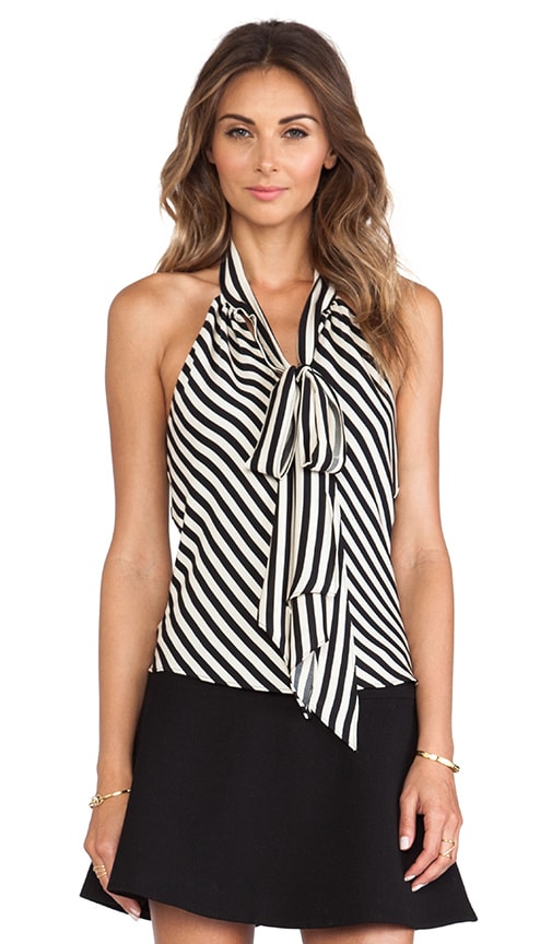 Royal Stripes Bow Halter