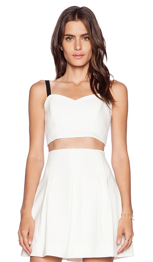 Cady Crop Bustier Top
