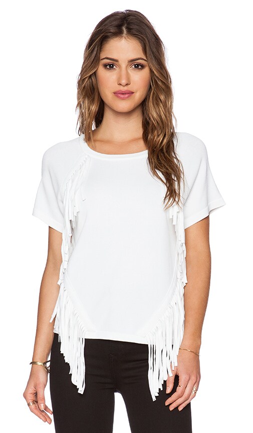 Angled Fringe Tee