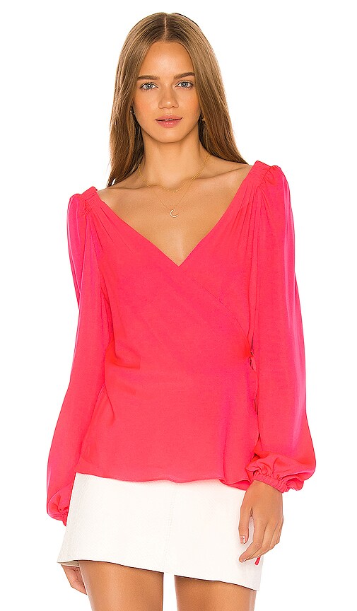 Hallie Wrap Top
