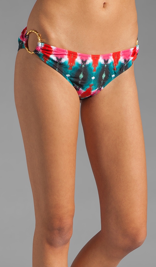 Tid Dye Print Barbados Bikini Bottom