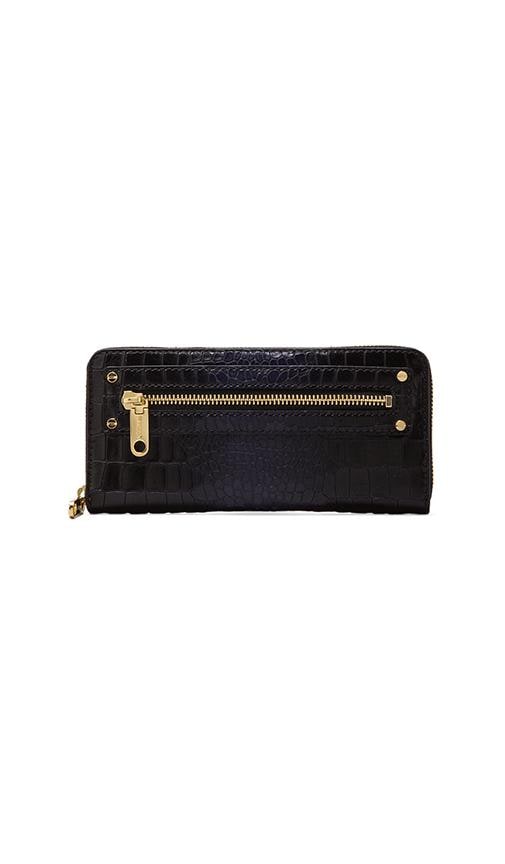 Callan Croc Collection Zip Around Wallet