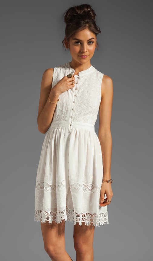 Sleeveless Lace Dress