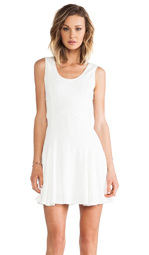 Lace Fit and Flare Dress
