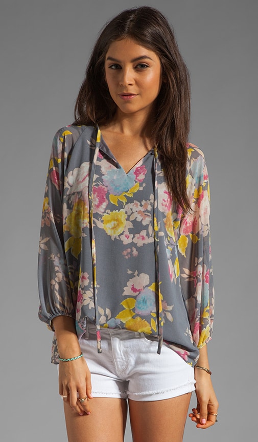 3/4 Sleeve Printed Top