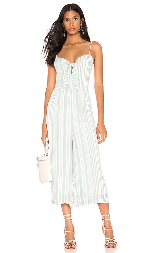 minkpink green jumpsuit