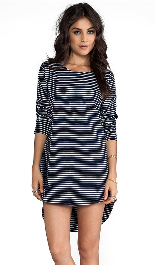 Tres Chic Stiped Long Sleeve Dress