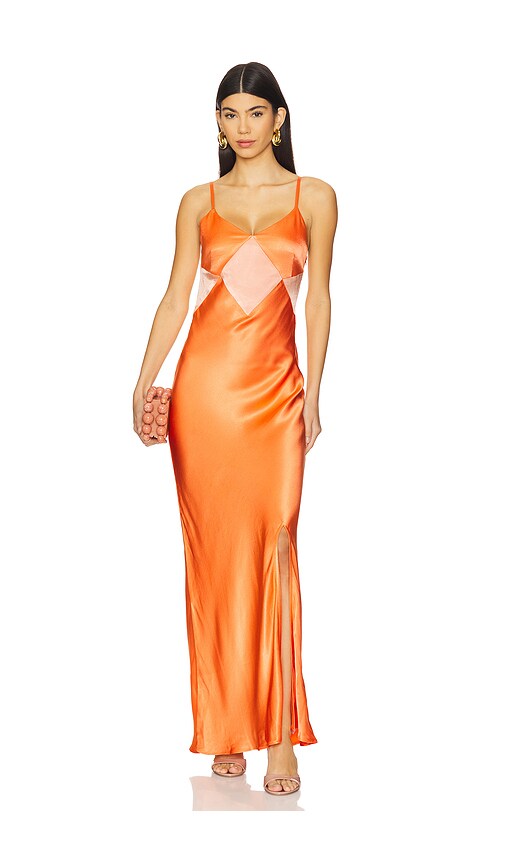 Orla Colour Block Midi Dress