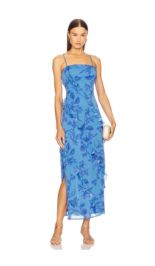 ROBE MAXI VOLANTÉE JEANNE in . Size S, XL, XS - MINKPINK - Modalova